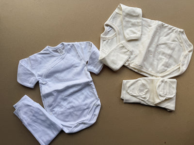 Set Body + Pantalone in Cotone Felpato