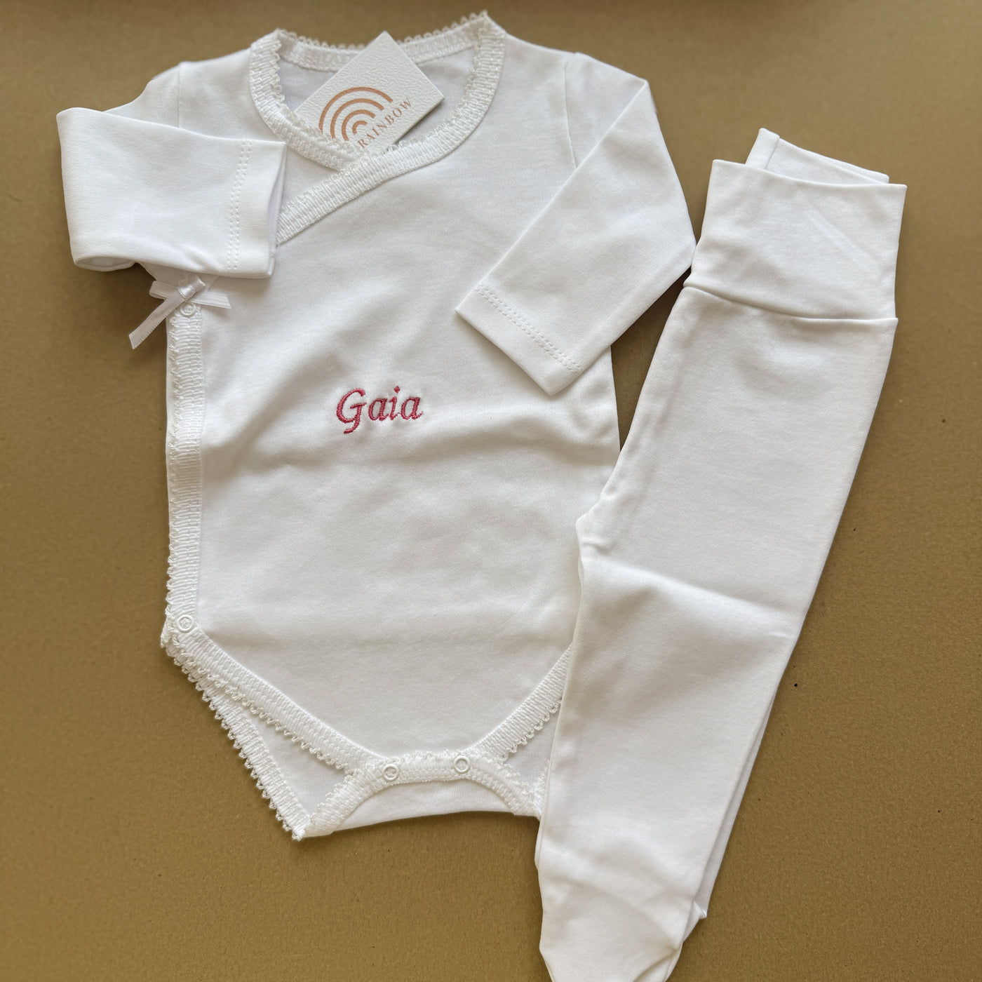 Set Body + Pantalone in Cotone Basic
