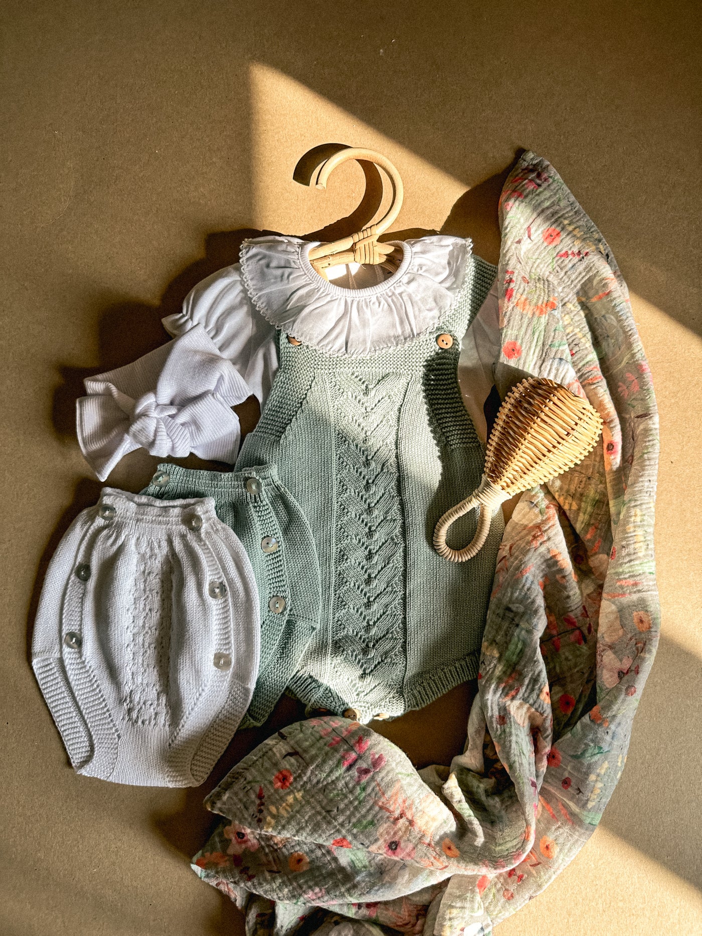 Copripannolino a Maglia - Baby Clothes - Baby Rainbow Shop - P.IVA 04847500230