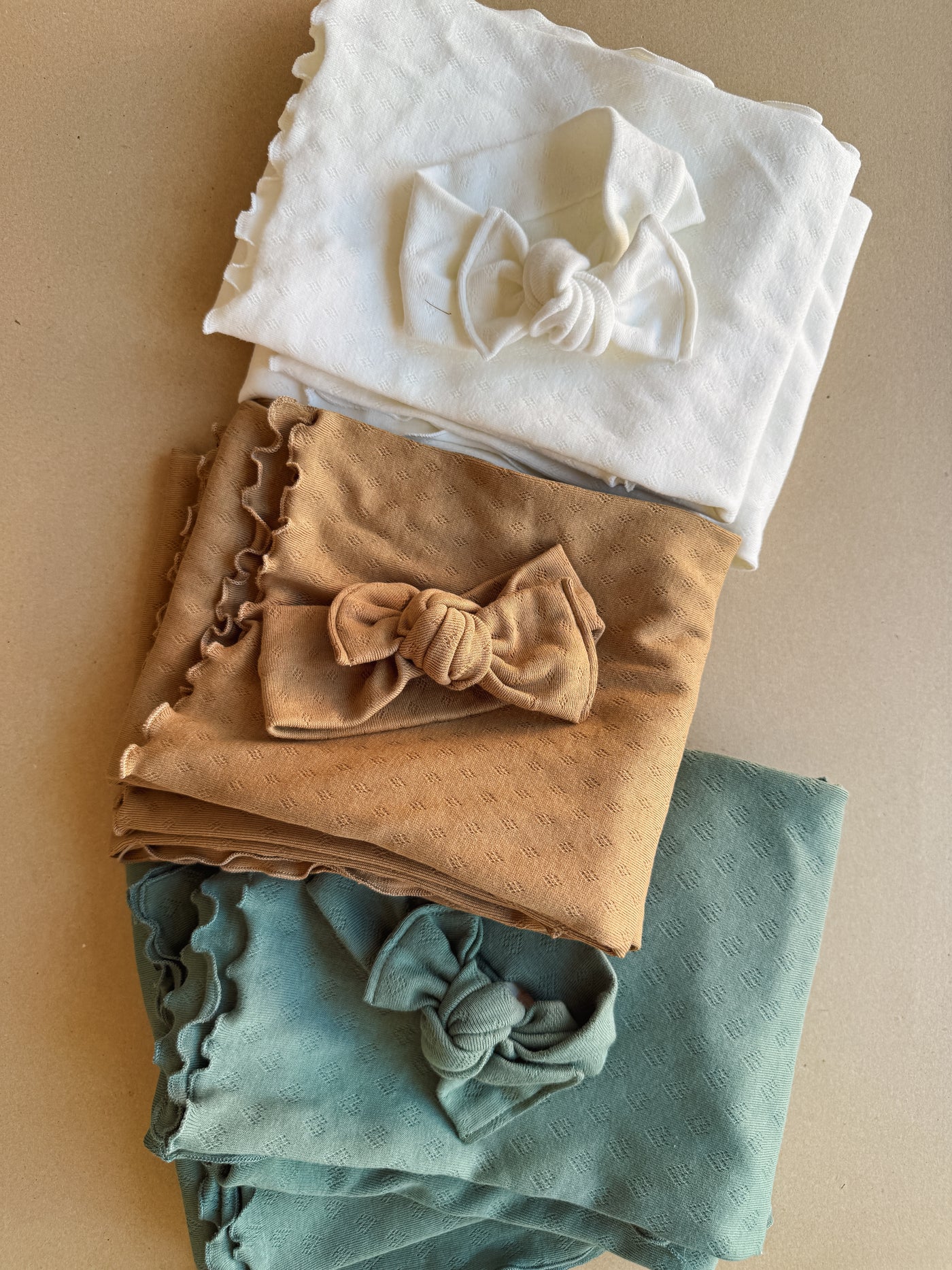 Set Elegante Copertina + Fascetta in Cotone Made in Italy