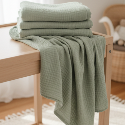Mussola 70x70 in Cotone Made in Italy