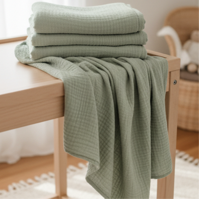 Mussola 70x70 in Cotone Made in Italy