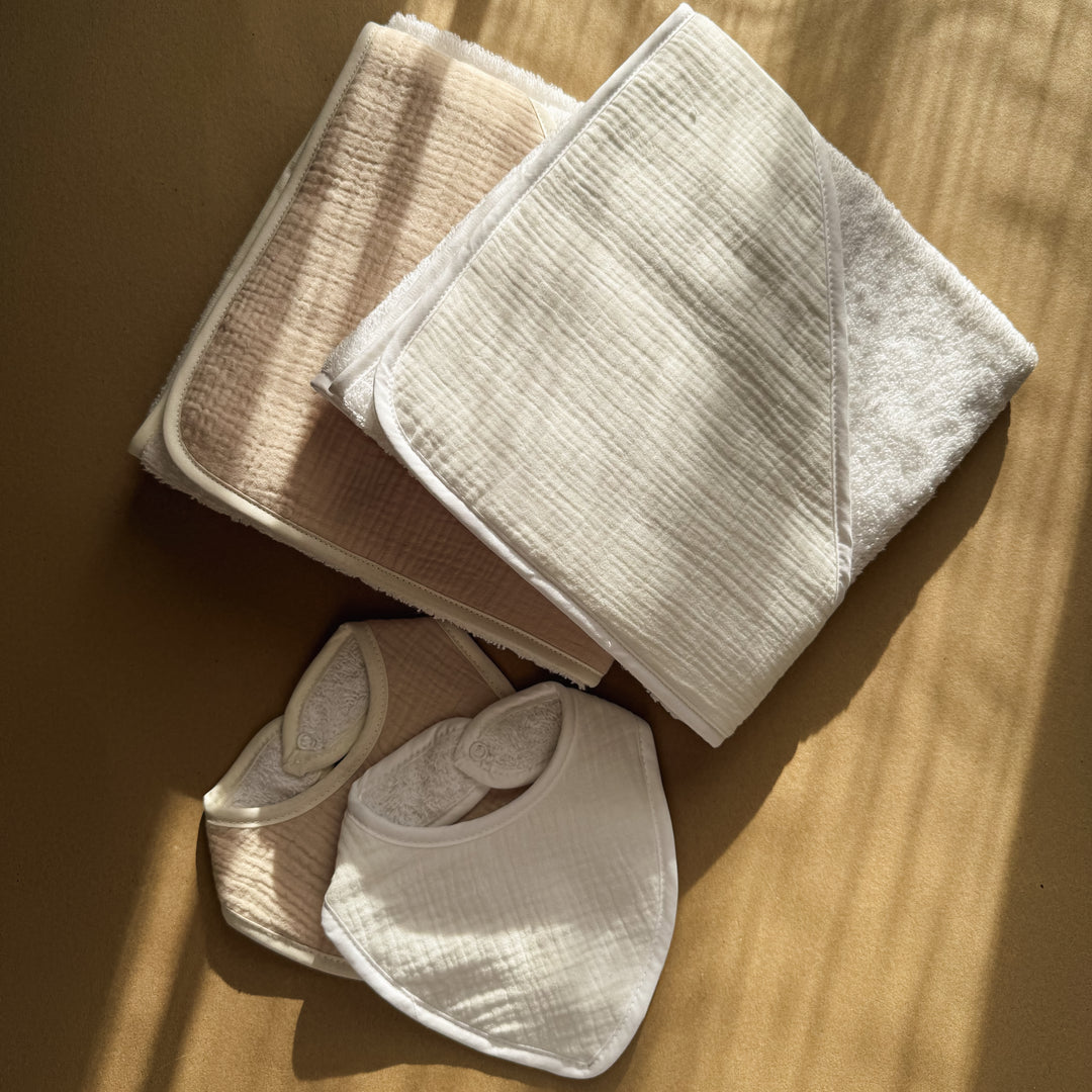 Asciugamano Con Cappuccio In Mussola Per Neonati 81x81 Cm - Dinosauro Morbido E Assorbente, Regalo Unisex
