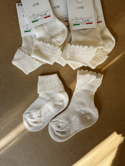 Calzini bassi traforati Made in Italy