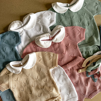 Set Bebè 3 pezzi Cotone - Baby Clothes - Baby Rainbow Shop - P.IVA 04847500230