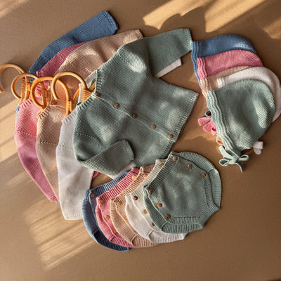 Set Sole 3 pezzi a maglia