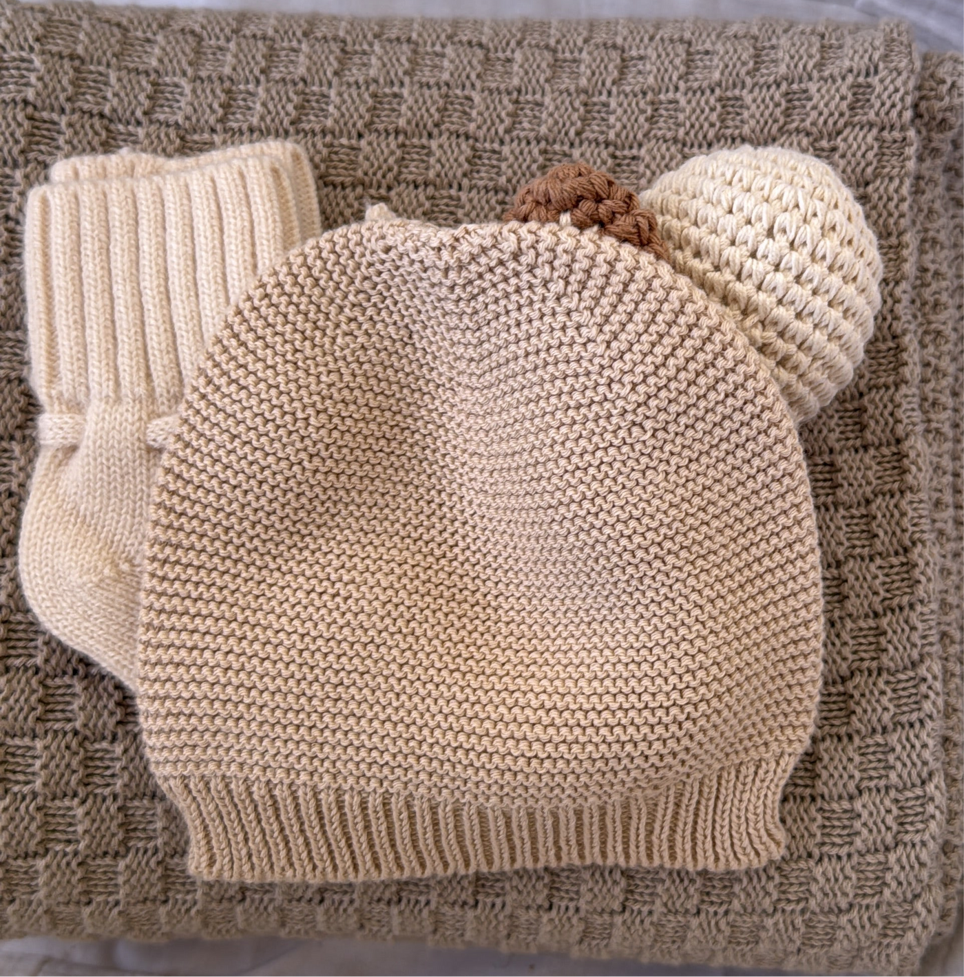 Cappellino a maglia