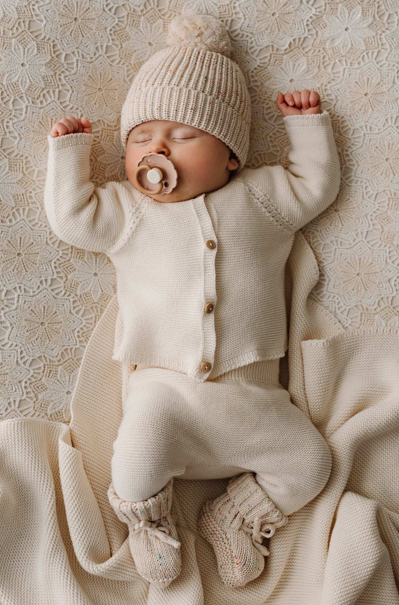 New Completino Neonato in Cotone Biologico - Baby Clothes - Baby Rainbow Shop - P.IVA 04847500230