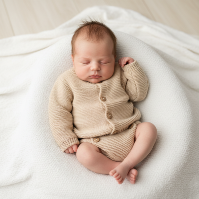 Set Cardigan e Copri pannolino