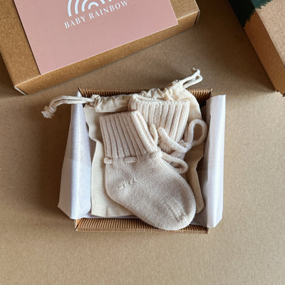 Baby Gift Box - Scarpine in Lana -  - Baby Rainbow Shop - P.IVA 04847500230