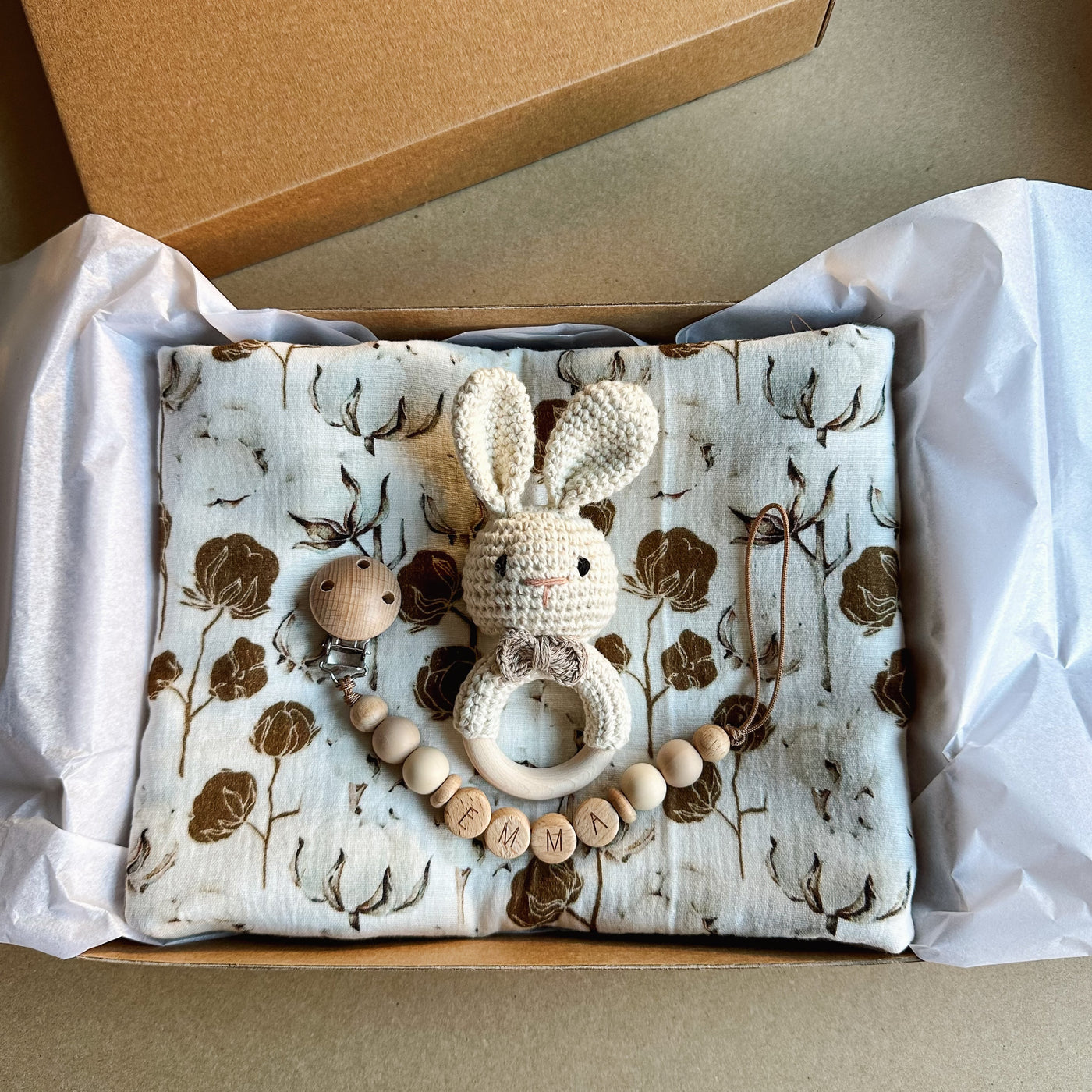 Baby Gift Box - Essenziale Coniglietto - Baby Gift Box - Baby Rainbow Shop - P.IVA 04847500230