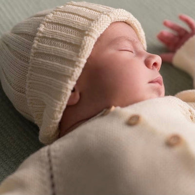 Cappello in Cotone Biologico fino a 6 mesi - Baby Clothes - Baby Rainbow Shop