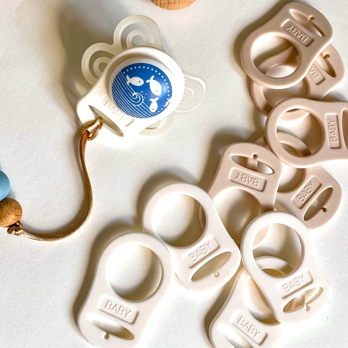 Adattatore per il Ciuccio in Silicone - Baby Accessories - Baby Rainbow Shop