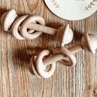 Teether Massaggiagengive  Sonaglio - Teether & Rattle - Baby Rainbow Shop